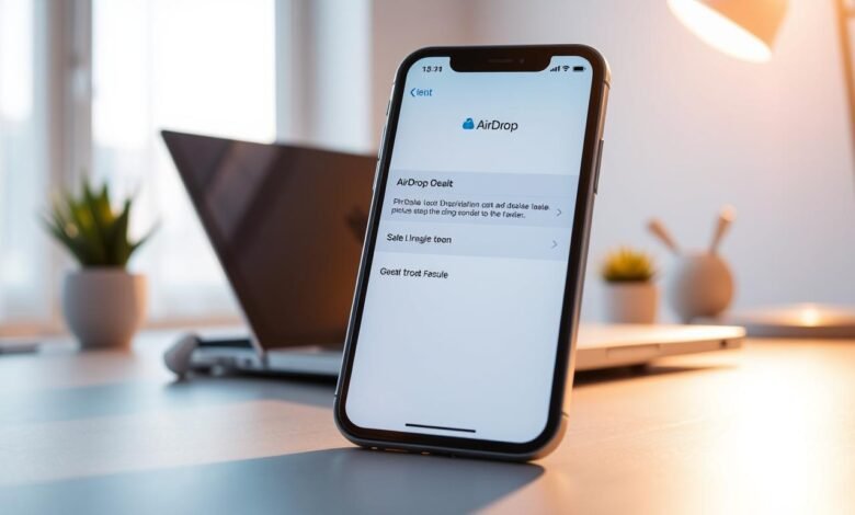 AirDrop iOS 17 fix error