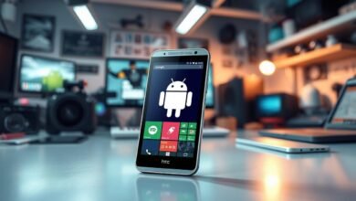 Android HTC Windows Phone