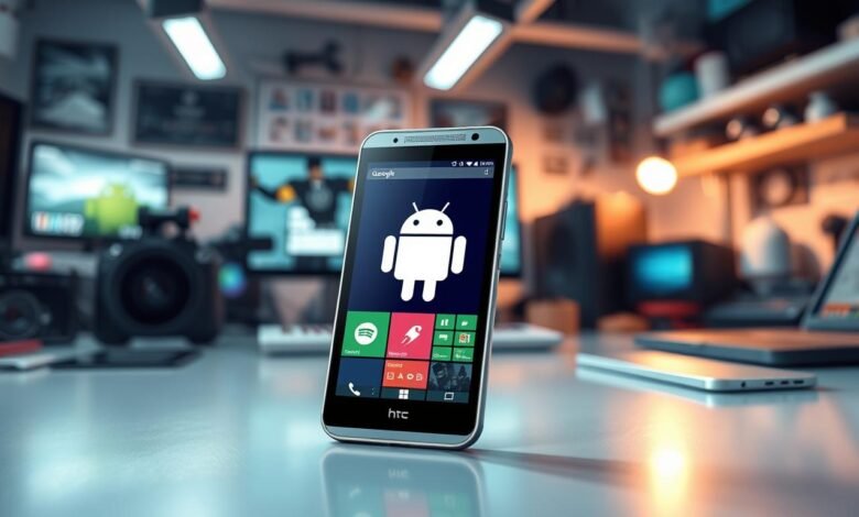 Android HTC Windows Phone