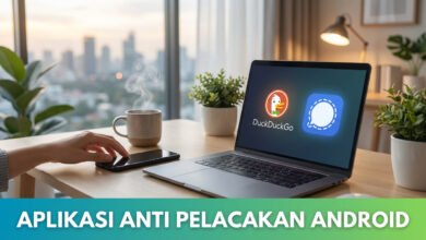 Aplikasi Anti Pelacakan Android
