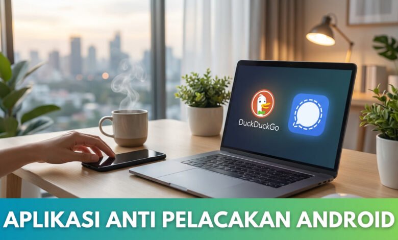 Aplikasi Anti Pelacakan Android