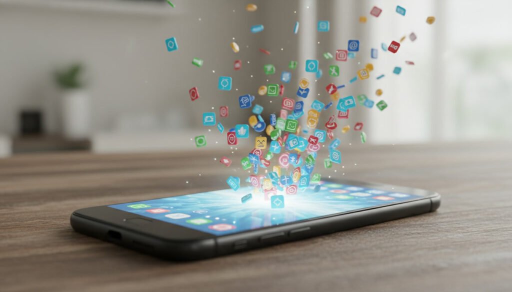 Cara Merapikan App Library, App Library Ios