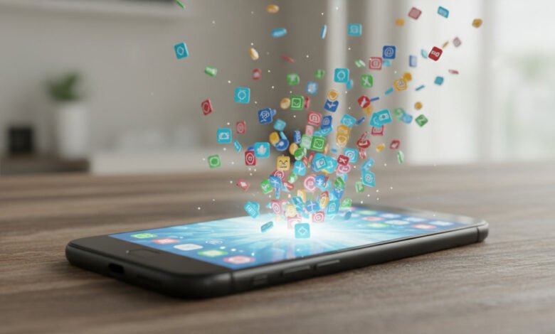 Cara Merapikan App Library, App Library Ios