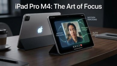 Center Stage di iPad Pro M4