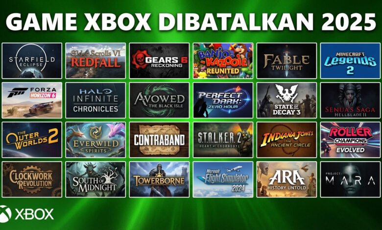Game Xbox Dibatalkan 2025