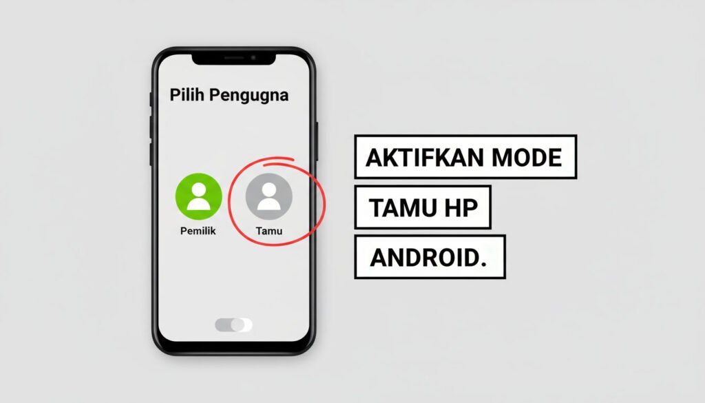 Mode Tamu Android
