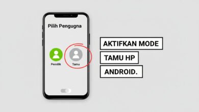 Mode Tamu Android