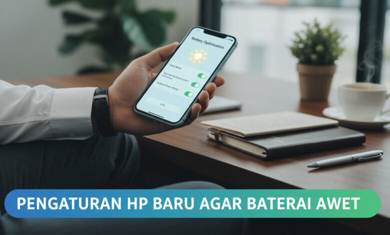 Pengaturan Hp Baru Agar Baterai Awet