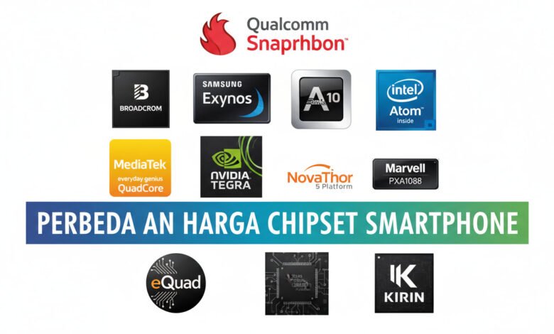 Perbedaan Harga Chipset Smartphone