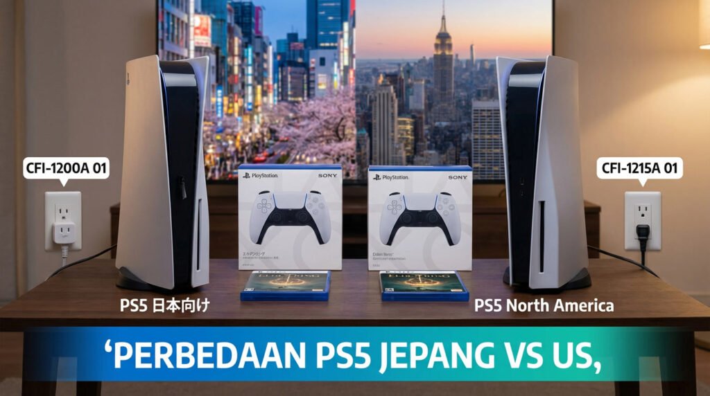 Perbedaan Ps5 Jepang Vs Us