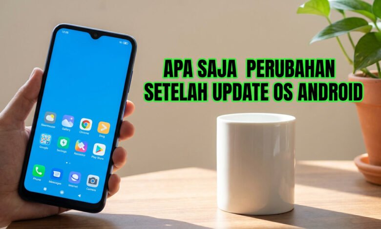 Perubahan Android Terbaru, Setelah Update Android
