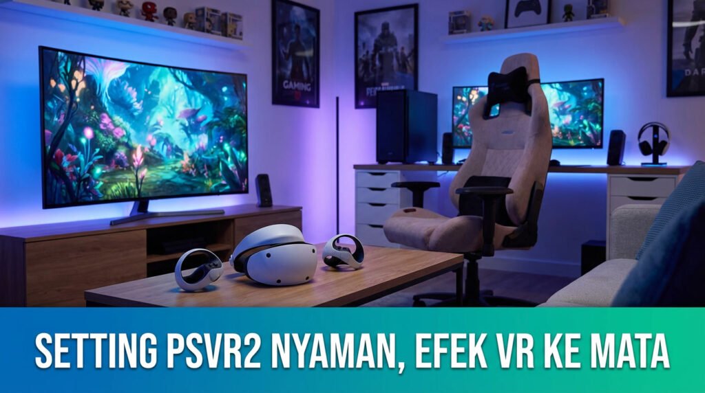 Tips Atasi Mata Lelah saat Main PSVR2: Cara Setting dan Kebiasaan yang Benar