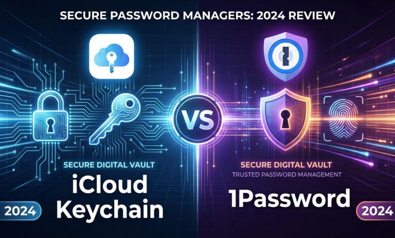 iCloud Keychain vs 1Password 2024