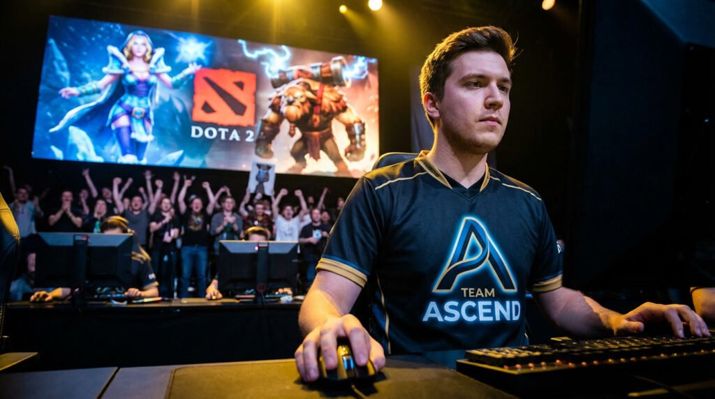 Role support di Dota 2 ternyata bisa carry team kok, ini contoh pemainnya