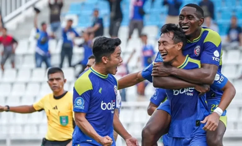 Hansamu Yama Cetak Gol, Arema FC Kalahkan Persijap 1-0 di BRI Super League