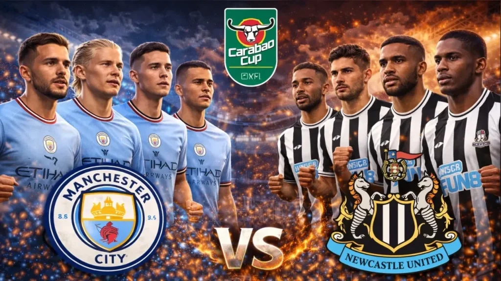 Manchester City vs Newcastle United: Semifinal Carabao Cup Showdown for The Magpies