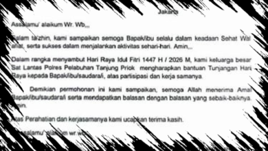 Surat Permintaan THR dari Satlantas Tanjung Priok kepada Pengusaha Angkutan, Ini Tanggapan Kapolres
