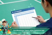 Cara Menentukan Tujuan Latihan Badminton Agar Progres Lebih Terukur