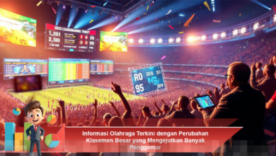 Informasi Olahraga Terkini dengan Perubahan Klasemen Besar yang Mengejutkan Banyak Penggemar Informasi Olahraga Terkini dengan Perubahan Klasemen Besar yang Mengejutkan Banyak Penggemar
