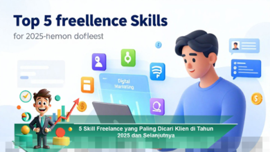 5 Keterampilan Freelance yang Diperlukan Klien di Tahun 2025 dan Masa Depan