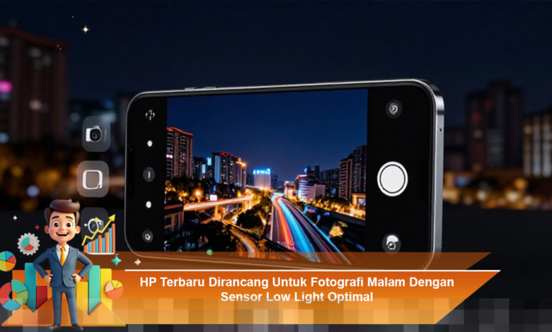 HP Terbaru Didesain Khusus untuk Fotografi Malam dengan Sensor Low Light Unggul
