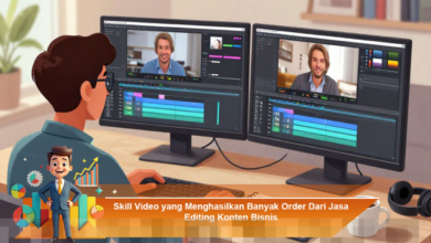 Tingkatkan Order Melalui Keterampilan Video untuk Jasa Editing Konten Bisnis