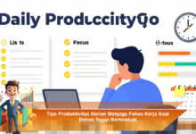 Strategi Meningkatkan Produktivitas dan Fokus Kerja di Tengah Beban Tugas yang Meningkat