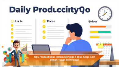 Strategi Meningkatkan Produktivitas dan Fokus Kerja di Tengah Beban Tugas yang Meningkat