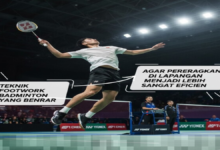 Teknik Footwork Badminton yang Efisien untuk Meningkatkan Pergerakan di Lapangan