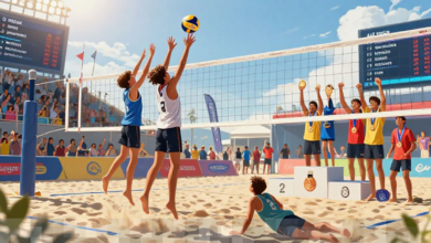 Update Kompetisi Voli Pantai Remaja: Sorotan Medali dan Prestasi Atlet Terkini