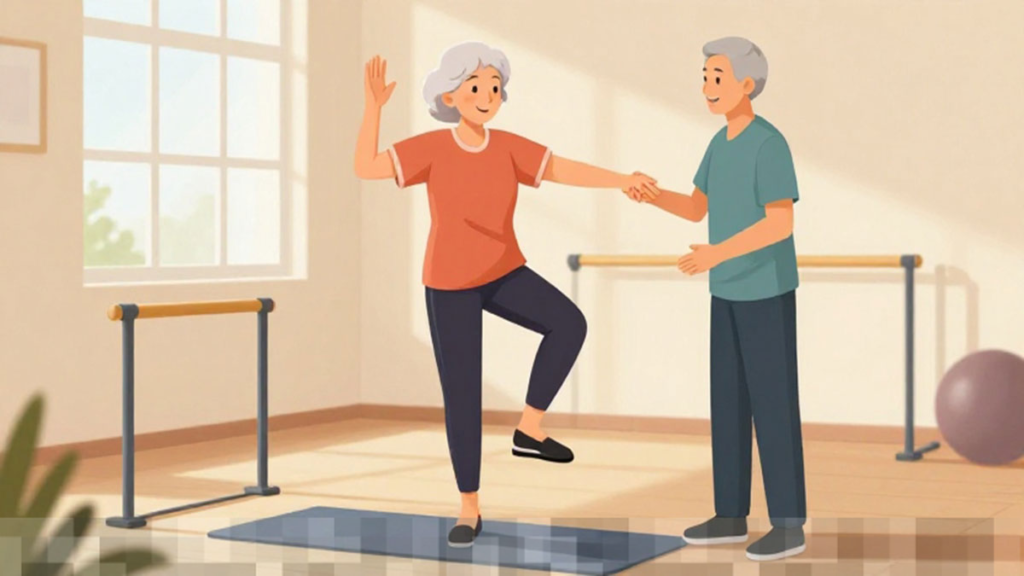 Latihan Keseimbangan yang Efektif untuk Mencegah Risiko Terjatuh pada Lansia