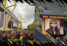 Viral, Borussia Dortmund Pajang Foto Mama Ghufron di Signal Iduna Park