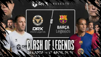 Bintang Dunia Hadir di Jakarta, Del Piero dan Kluivert Ikuti Clash of Legends 2026