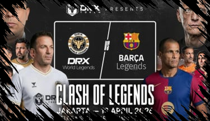 Bintang Dunia Hadir di Jakarta, Del Piero dan Kluivert Ikuti Clash of Legends 2026