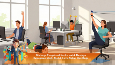 Olahraga Fungsional di Kantor untuk Menjaga Kebugaran Saat Duduk Lama Setiap Hari