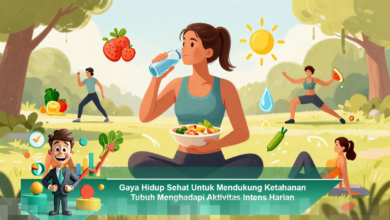 Gaya Hidup Sehat untuk Meningkatkan Ketahanan Tubuh dalam Aktivitas Harian yang Intens