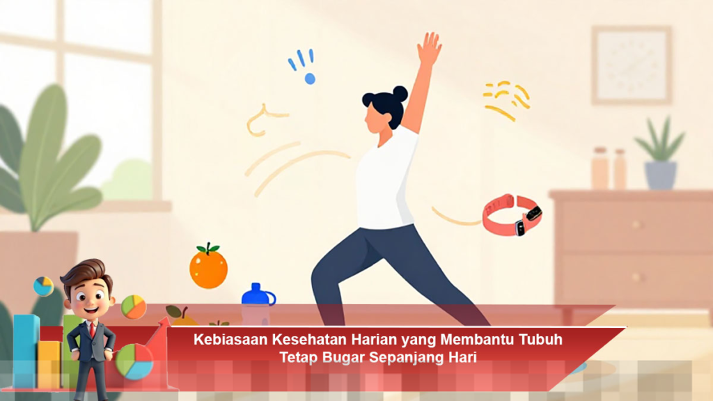 Kebiasaan Sehat Harian untuk Menjaga Kebugaran Tubuh Sepanjang Hari
