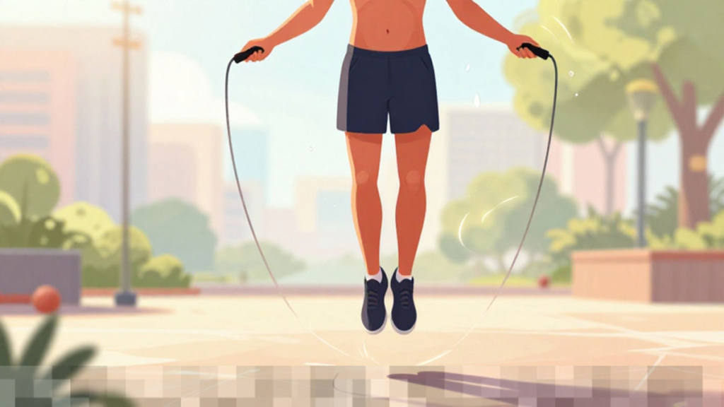 Olahraga Lompat Tali Sebagai Metode Efektif dan Terjangkau untuk Membakar Lemak