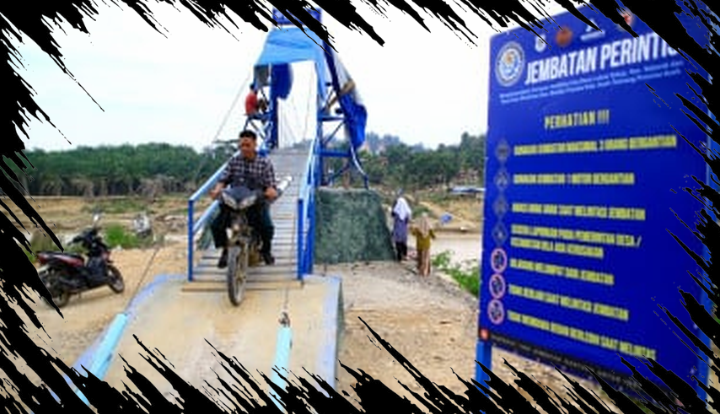 Jembatan Gantung Lubuk Sidup Tingkatkan Ekonomi dan Mobilitas di Aceh Tamiang