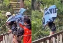 Wisatawan Wanita Tewas Jatuh Dari Wahana Setelah Tali Pengaman Lepas