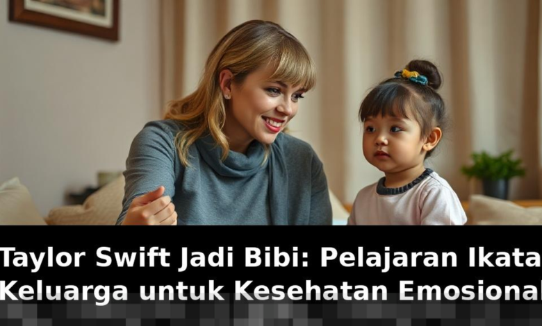Taylor Swift Menjadi Bibi: Pentingnya Ikatan Keluarga untuk Kesehatan Emosional