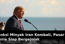 Sanksi Minyak Iran Diberlakukan Kembali, Pasar Energi Global Siap Menghadapi Gejolak