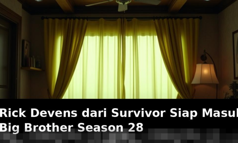 Rick Devens dari Survivor Bergabung di Rumah Big Brother Season 28 yang Dinanti Rick Devens dari Survivor Bergabung di Rumah Big Brother Season 28 yang Dinanti