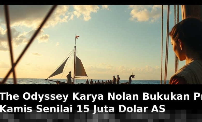 Odyssey Karya Nolan Raih Pratinjau Kamis dengan Nilai Mencapai 15 Juta Dolar AS