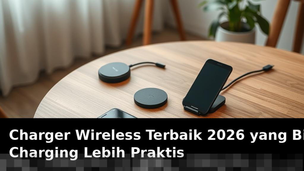 Charger Wireless Terbaik 2026 untuk Pengisian Daya yang Lebih Praktis dan Efisien