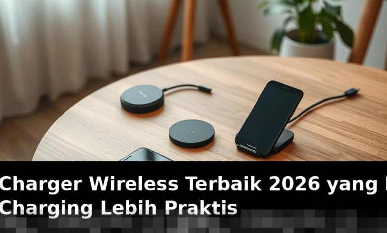 Charger Wireless Terbaik 2026 untuk Pengisian Daya yang Lebih Praktis dan Efisien Charger Wireless Terbaik 2026 untuk Pengisian Daya yang Lebih Praktis dan Efisien