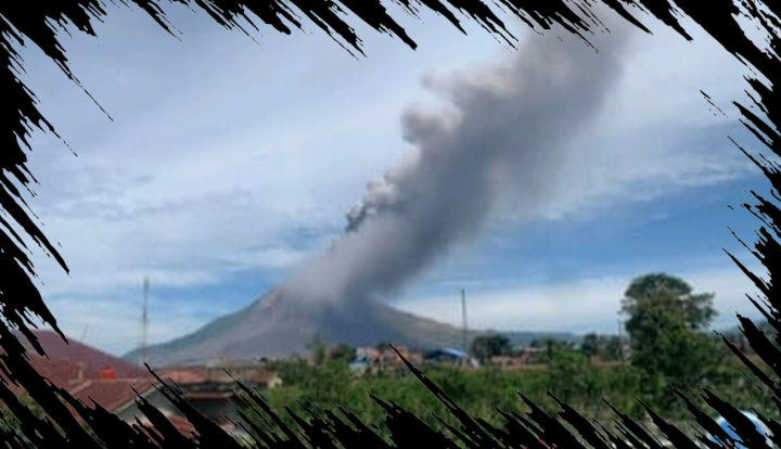 Gunung Sinabung Meletus, 650 Warga Terdampak dan Sekolah Dievakuasi Secara Darurat Gunung Sinabung Meletus, 650 Warga Terdampak dan Sekolah Dievakuasi Secara Darurat