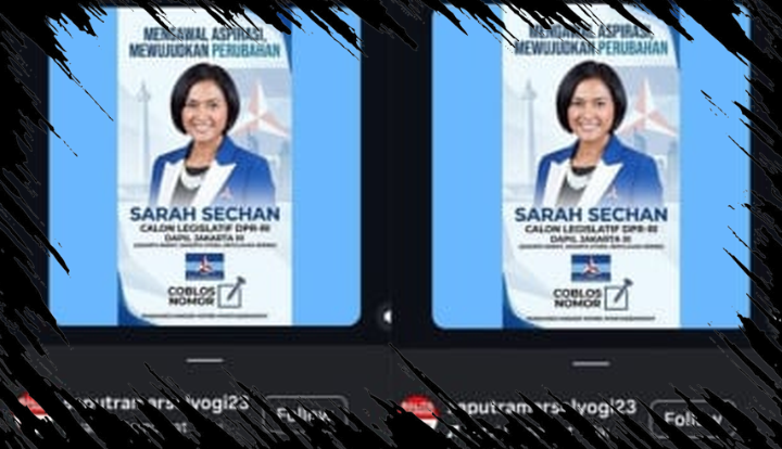 Poster Sarah Sechan Nyaleg di Pemilu 2029 Terbukti Hoaks, Simak Faktanya! Poster Sarah Sechan Nyaleg di Pemilu 2029 Terbukti Hoaks, Simak Faktanya!