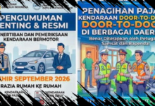 Informasi Penagihan Pajak Kendaraan Door to Door Akhir September Ditegaskan Hoaks oleh Polri
