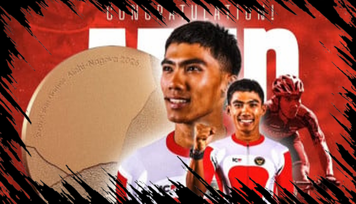 Indonesia Raih Medali Perunggu dalam Balap Sepeda di Asian Games 2026